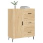 vidaXL Ντουλάπι Sonoma Δρυς 69,5 x 34 x 90 εκ. από Επεξεργασμένο Ξύλο