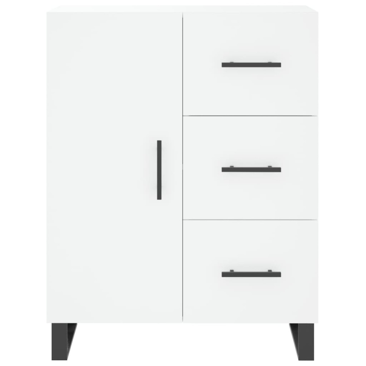 vidaXL Ντουλάπι Λευκό 69,5 x 34 x 90 εκ. από Επεξεργασμένο Ξύλο