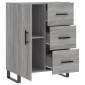 vidaXL Ντουλάπι Γκρι Sonoma 69,5 x 34 x 90 εκ. από Επεξεργασμένο Ξύλο