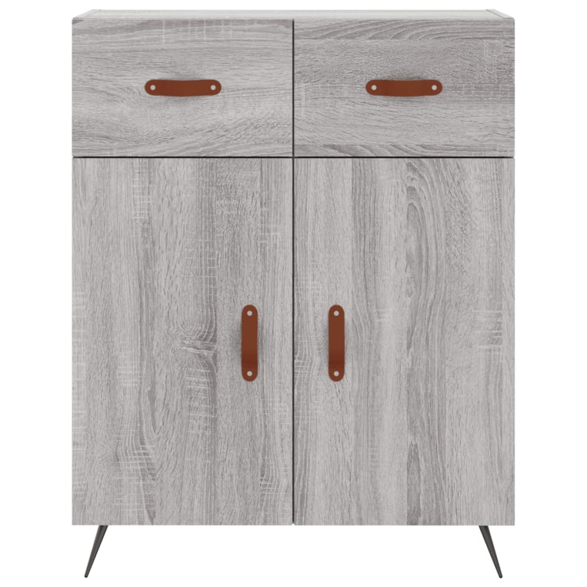 vidaXL Ντουλάπι Γκρι Sonoma 69,5 x 34 x 90 εκ. από Επεξεργασμένο Ξύλο