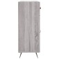 vidaXL Ντουλάπι Γκρι Sonoma 69,5 x 34 x 90 εκ. από Επεξεργασμένο Ξύλο
