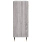 vidaXL Ντουλάπι Γκρι Sonoma 69,5 x 34 x 90 εκ. από Επεξεργασμένο Ξύλο