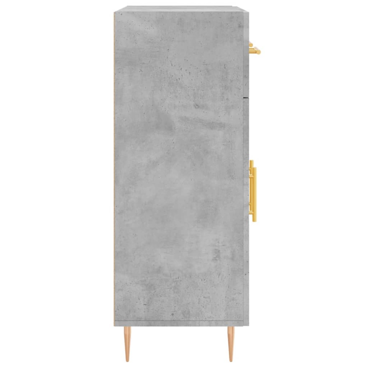 vidaXL Ντουλάπι Γκρι Σκυροδέματος 69,5x34x90 εκ. Επεξεργασμένο Ξύλο