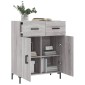 vidaXL Ντουλάπι Γκρι Sonoma 69,5 x 34 x 90 εκ. από Επεξεργασμένο Ξύλο