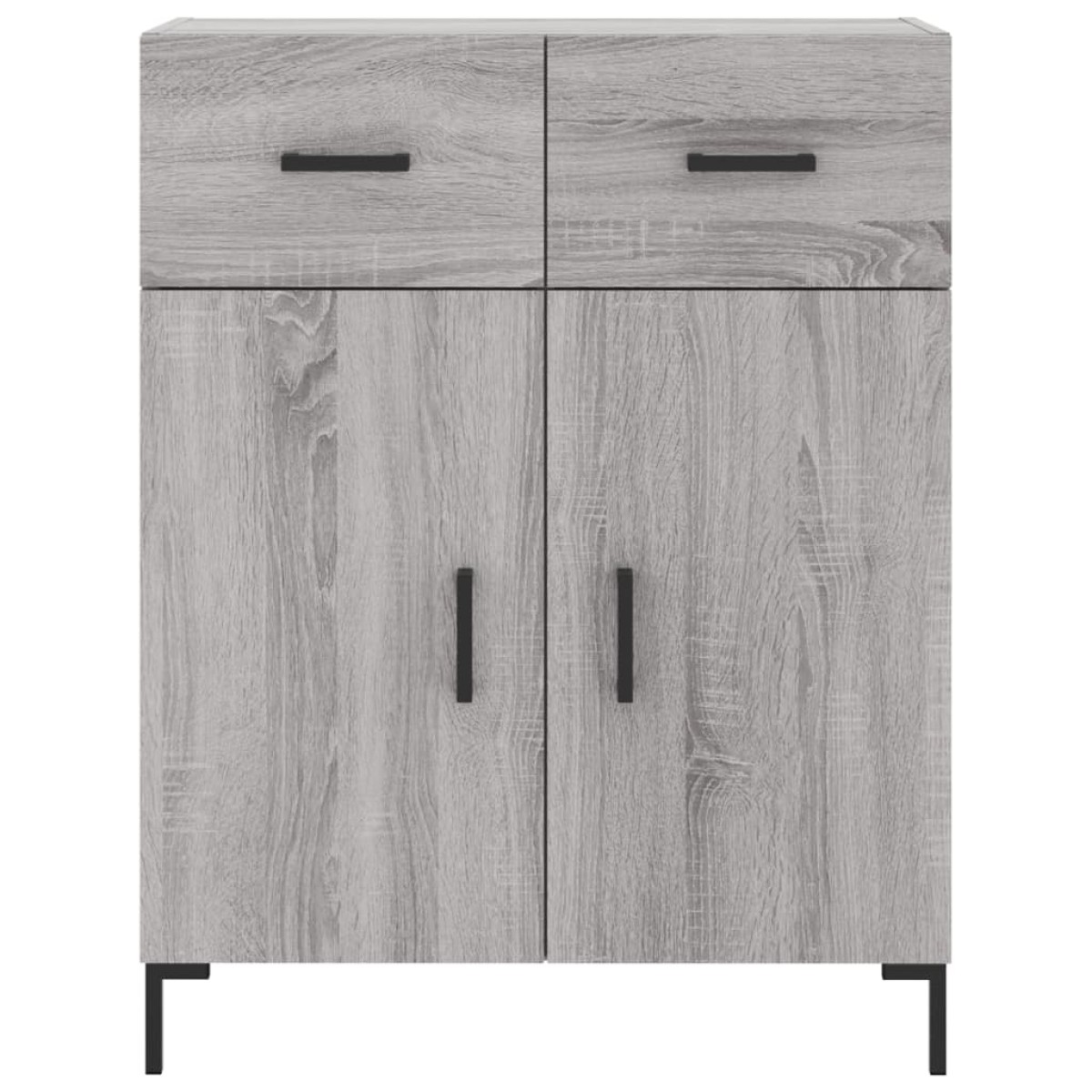vidaXL Ντουλάπι Γκρι Sonoma 69,5 x 34 x 90 εκ. από Επεξεργασμένο Ξύλο