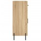 vidaXL Ντουλάπι Sonoma Δρυς 69,5 x 34 x 90 εκ. από Επεξεργασμένο Ξύλο