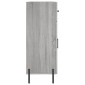 vidaXL Ντουλάπι Γκρι Sonoma 69,5 x 34 x 90 εκ. από Επεξεργασμένο Ξύλο