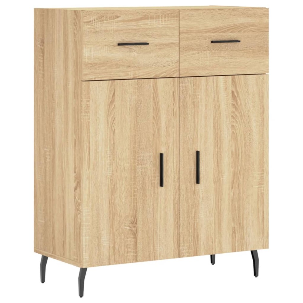 vidaXL Ντουλάπι Sonoma Δρυς 69,5 x 34 x 90 εκ. από Επεξεργασμένο Ξύλο