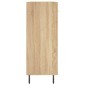 vidaXL Ντουλάπι Sonoma Δρυς 69,5 x 34 x 90 εκ. από Επεξεργασμένο Ξύλο