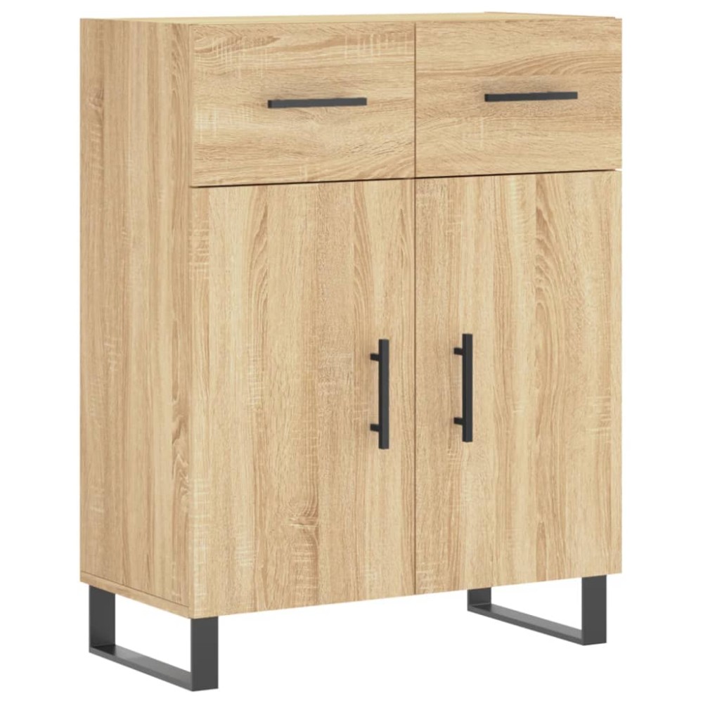 vidaXL Ντουλάπι Sonoma Δρυς 69,5 x 34 x 90 εκ. από Επεξεργασμένο Ξύλο