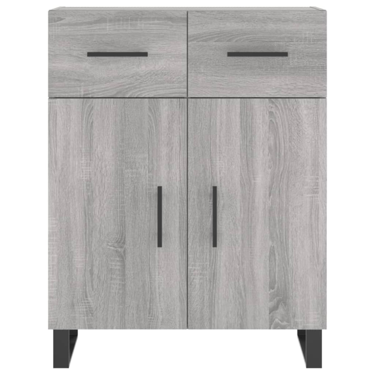 vidaXL Ντουλάπι Γκρι Sonoma 69,5 x 34 x 90 εκ. από Επεξεργασμένο Ξύλο