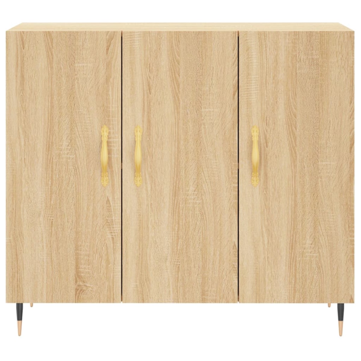 vidaXL Ντουλάπι Sonoma δρυς 90x34x80 εκ. Επεξεργασμένο Ξύλο