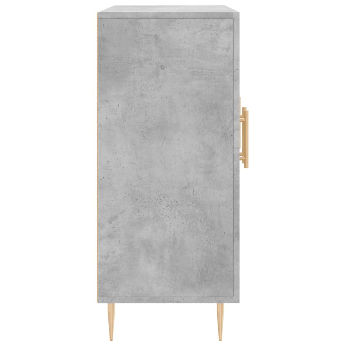 vidaXL Ντουλάπι Γκρι Σκυροδέματος 90x34x80 εκ. Επεξεργασμένο Ξύλο