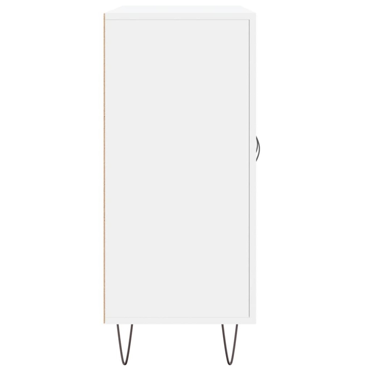 vidaXL Μπουφές Λευκός 90 x 34 x 80 εκ. από Επεξεργασμένο Ξύλο