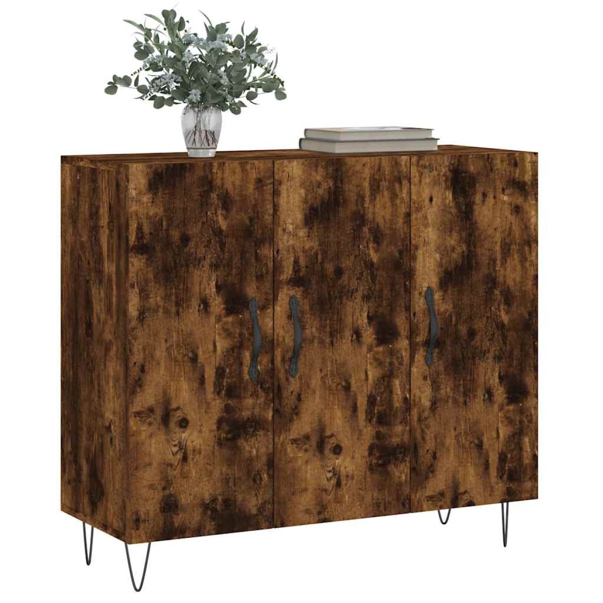 vidaXL Ντουλάπι Καπνιστή Δρυς 90x34x80 εκ. Επεξεργασμένο Ξύλο