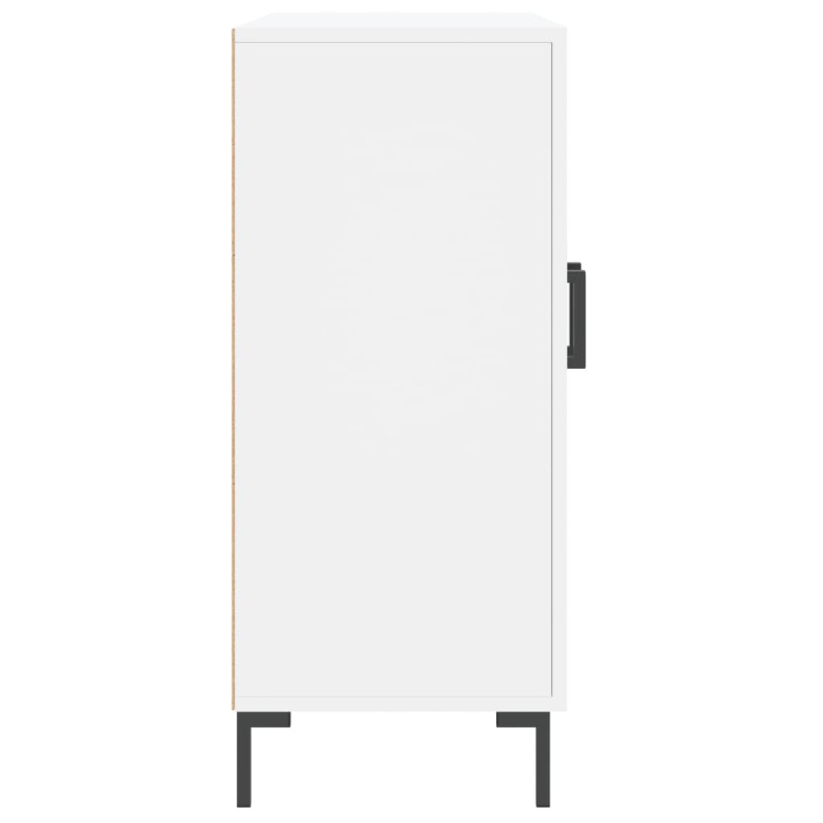 vidaXL Μπουφές Λευκός 90 x 34 x 80 εκ. από Επεξεργασμένο Ξύλο