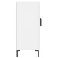 vidaXL Μπουφές Λευκός 90 x 34 x 80 εκ. από Επεξεργασμένο Ξύλο