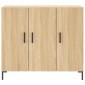 vidaXL Ντουλάπι Sonoma δρυς 90x34x80 εκ. Επεξεργασμένο Ξύλο