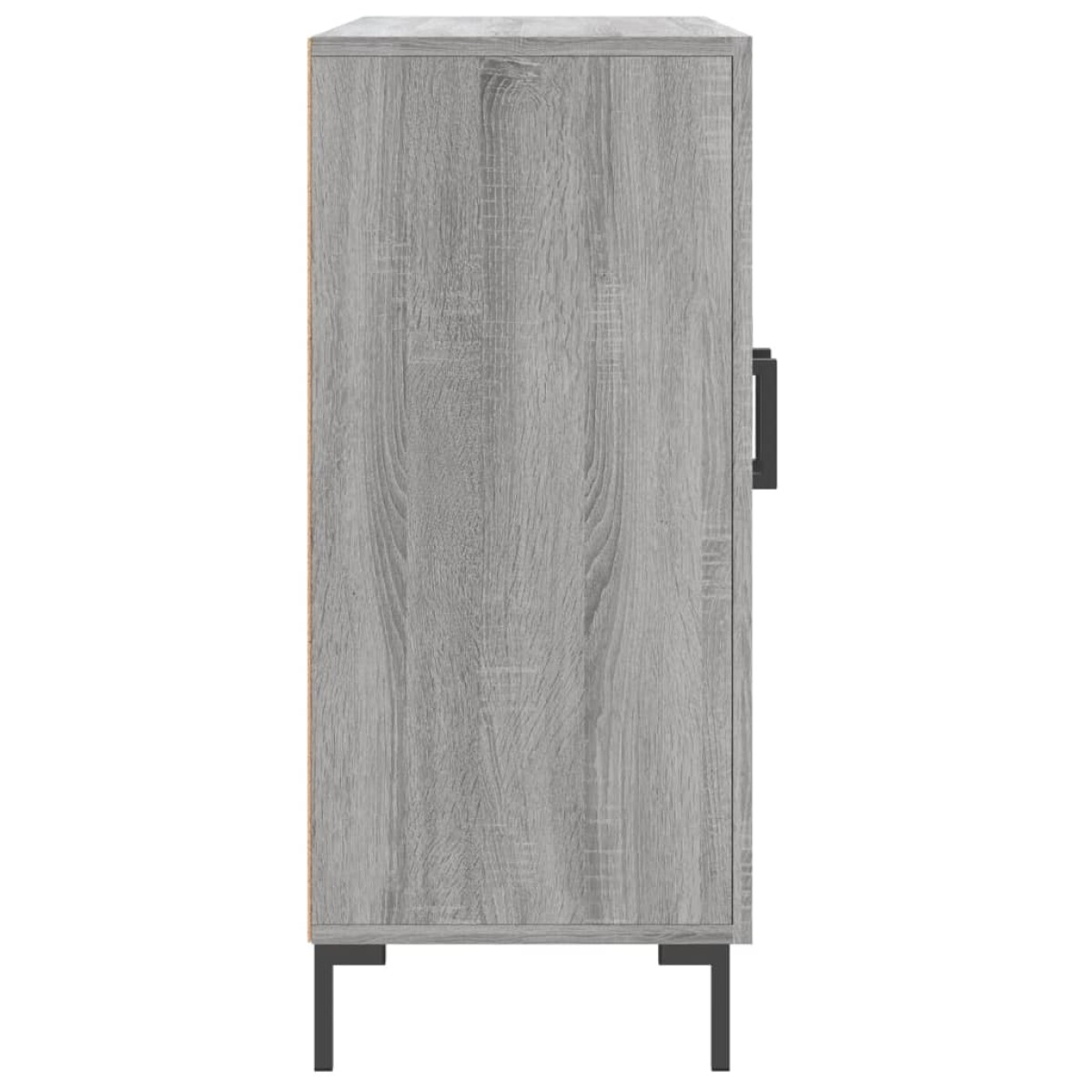 vidaXL Ντουλάπι Γκρι Sonoma 90 x 34 x 80 εκ. από Επεξεργασμένο Ξύλο