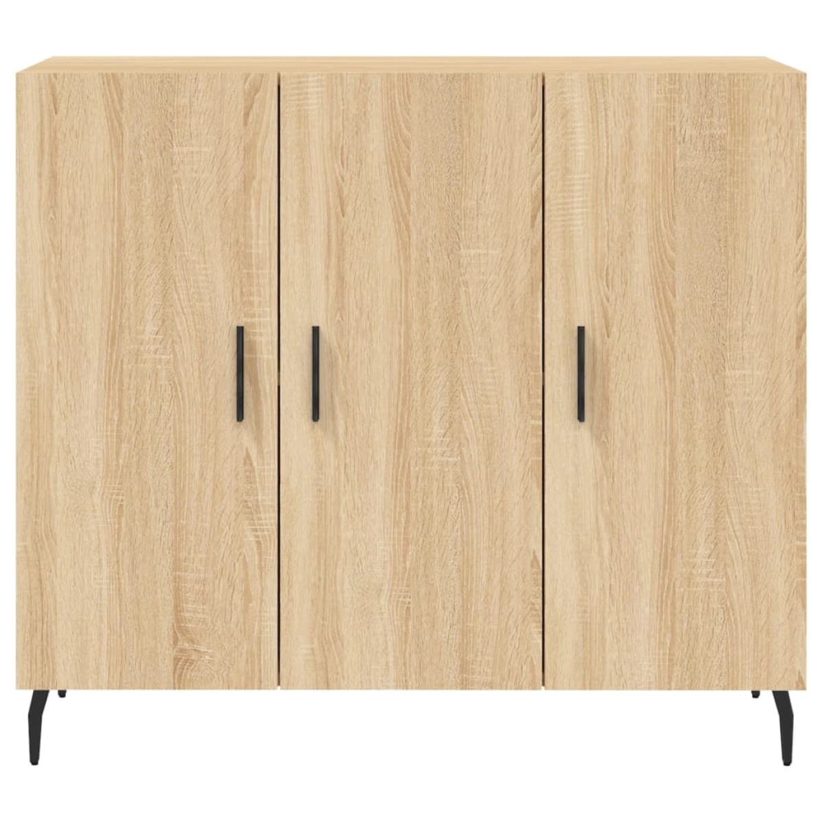 vidaXL Ντουλάπι Sonoma δρυς 90x34x80 εκ. Επεξεργασμένο Ξύλο
