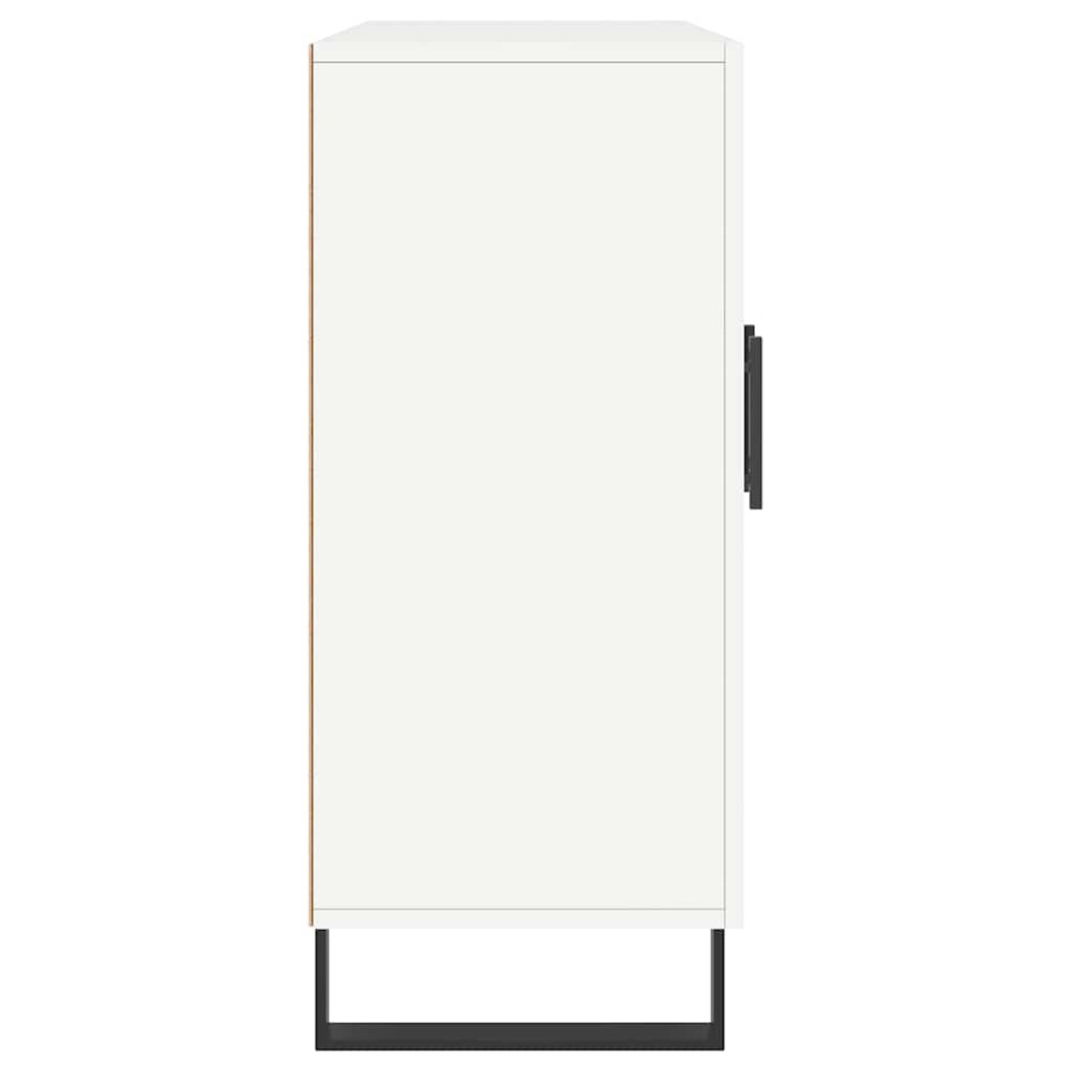 vidaXL Μπουφές Λευκός 90 x 34 x 80 εκ. από Επεξεργασμένο Ξύλο
