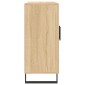 vidaXL Ντουλάπι Sonoma δρυς 90x34x80 εκ. Επεξεργασμένο Ξύλο
