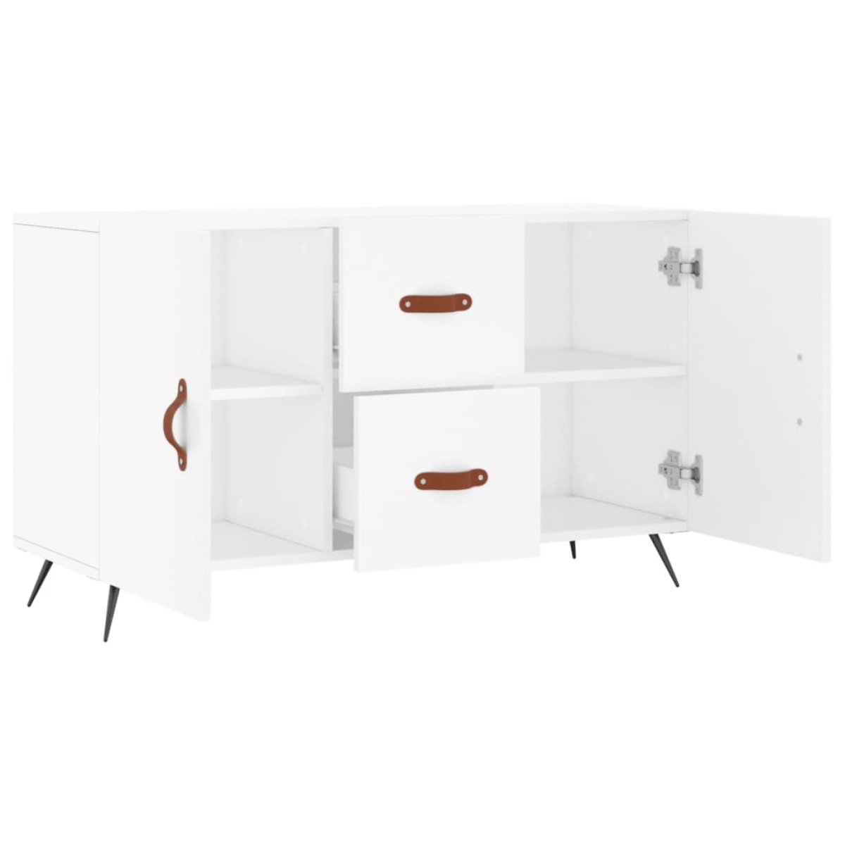 vidaXL Ντουλάπι Λευκό 100 x 36 x60 εκ. Επεξεργασμένο Ξύλο