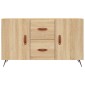 vidaXL Ντουλάπι Sonoma Δρυς 100x36x60 εκ. από Επεξεργασμένο Ξύλο