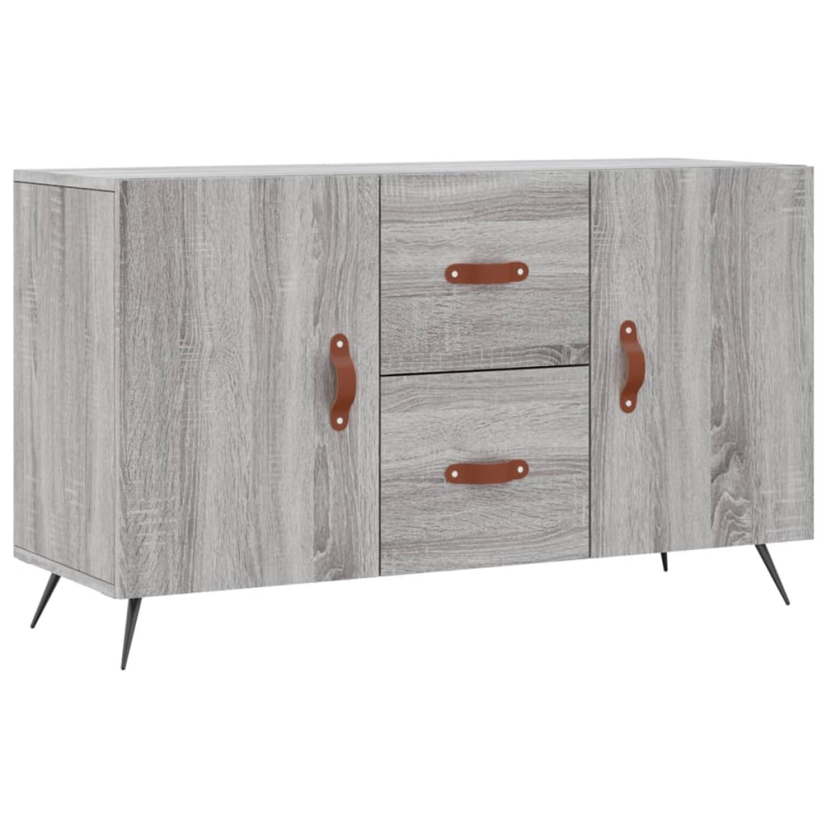 vidaXL Μπουφές Γκρι Sonoma 100 x 36 x 60 εκ. από Επεξεργασμένο Ξύλο