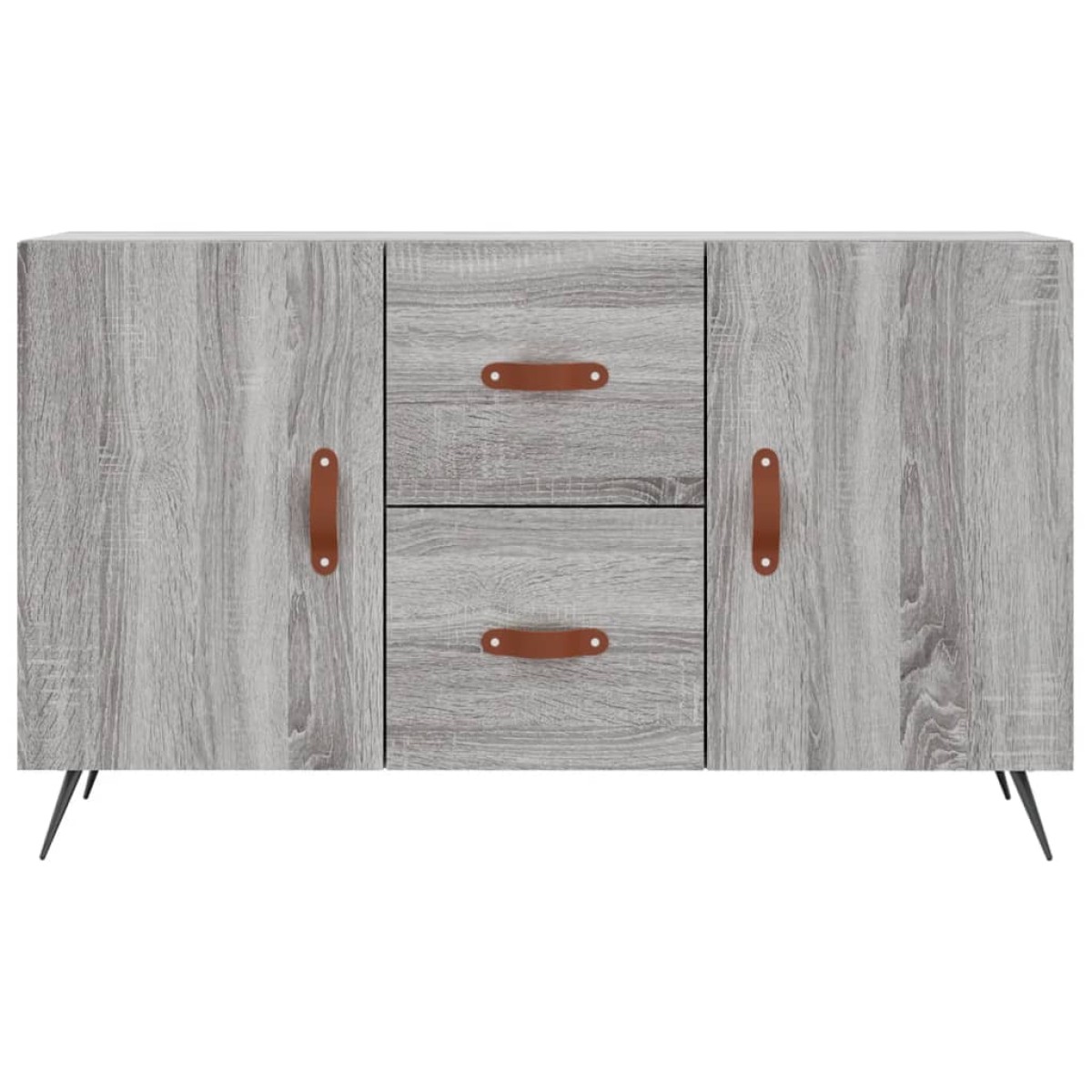 vidaXL Μπουφές Γκρι Sonoma 100 x 36 x 60 εκ. από Επεξεργασμένο Ξύλο
