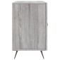vidaXL Μπουφές Γκρι Sonoma 100 x 36 x 60 εκ. από Επεξεργασμένο Ξύλο