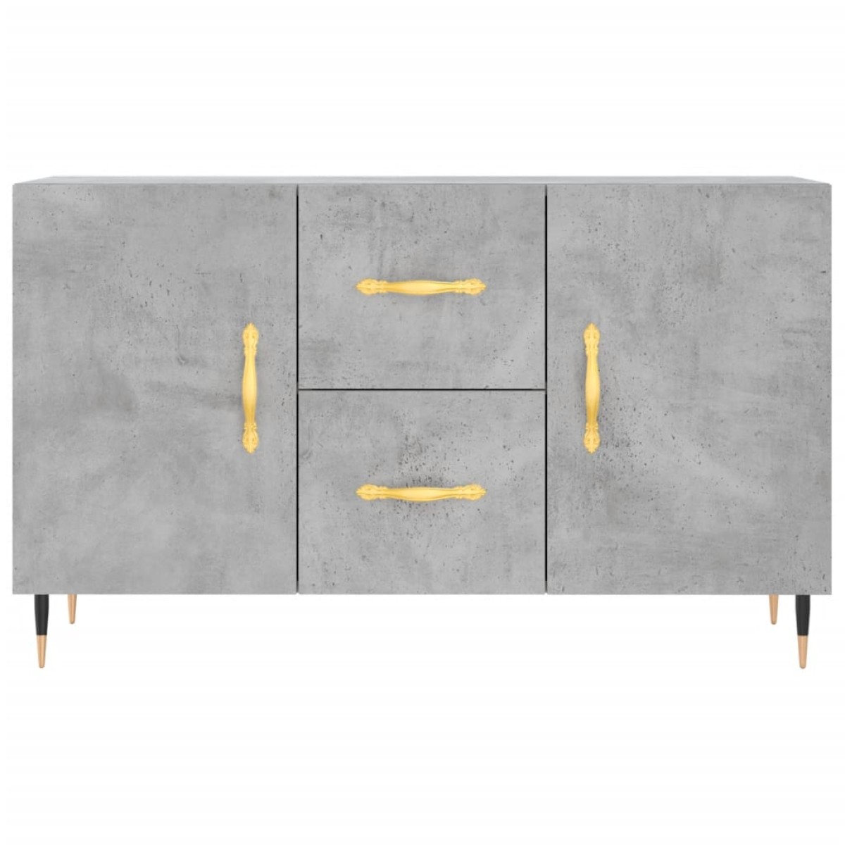 vidaXL Ντουλάπι Γκρι Σκυροδέματος 100 x 36 x 60 εκ. Επεξεργασμένο Ξύλο