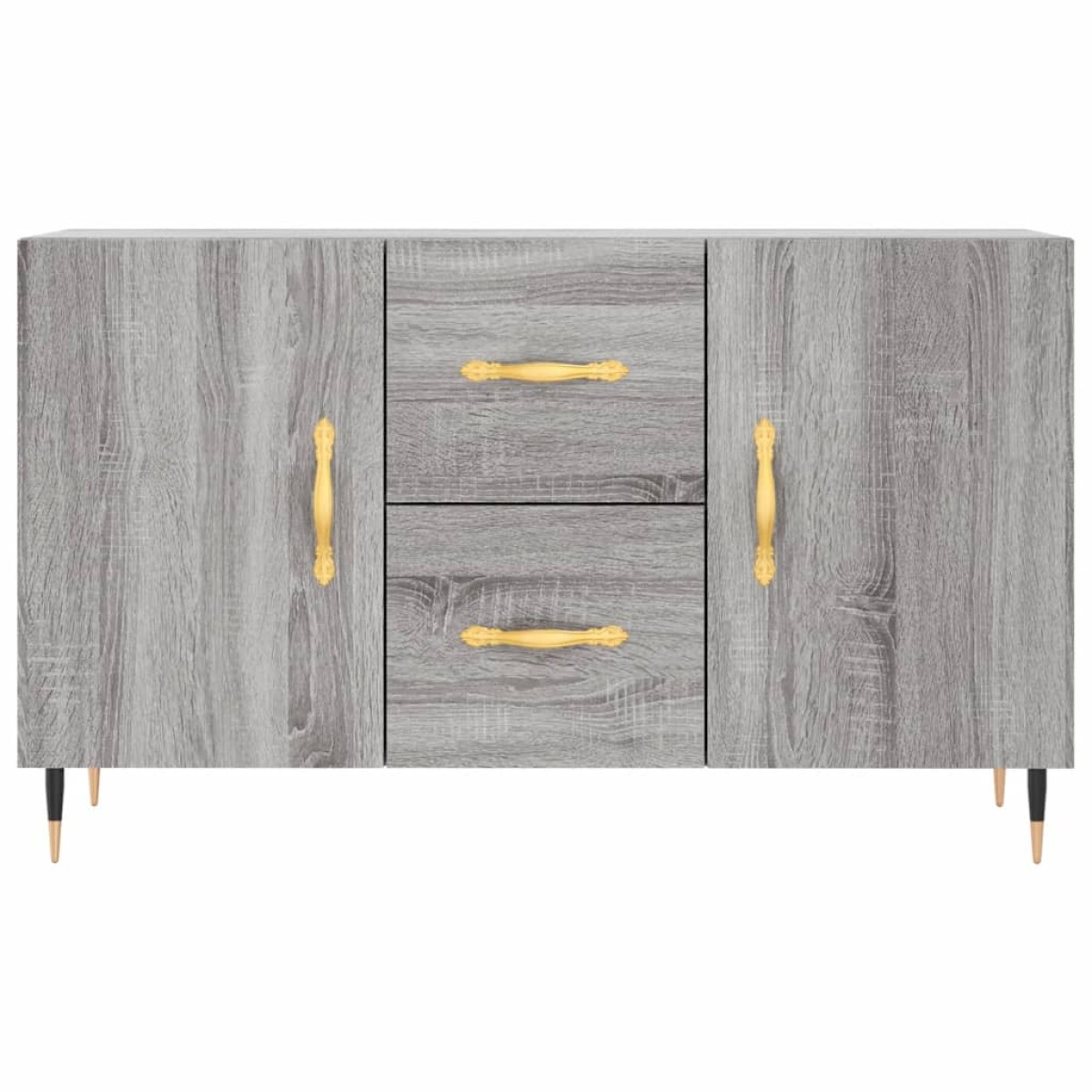 vidaXL Μπουφές Γκρι Sonoma 100 x 36 x 60 εκ. από Επεξεργασμένο Ξύλο