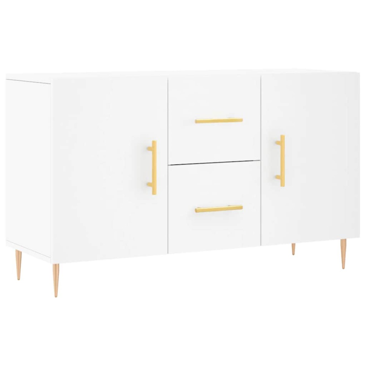 vidaXL Ντουλάπι Λευκό 100 x 36 x60 εκ. Επεξεργασμένο Ξύλο