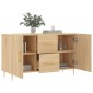 vidaXL Ντουλάπι Sonoma Δρυς 100x36x60 εκ. από Επεξεργασμένο Ξύλο