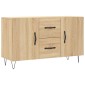 vidaXL Ντουλάπι Sonoma Δρυς 100x36x60 εκ. από Επεξεργασμένο Ξύλο