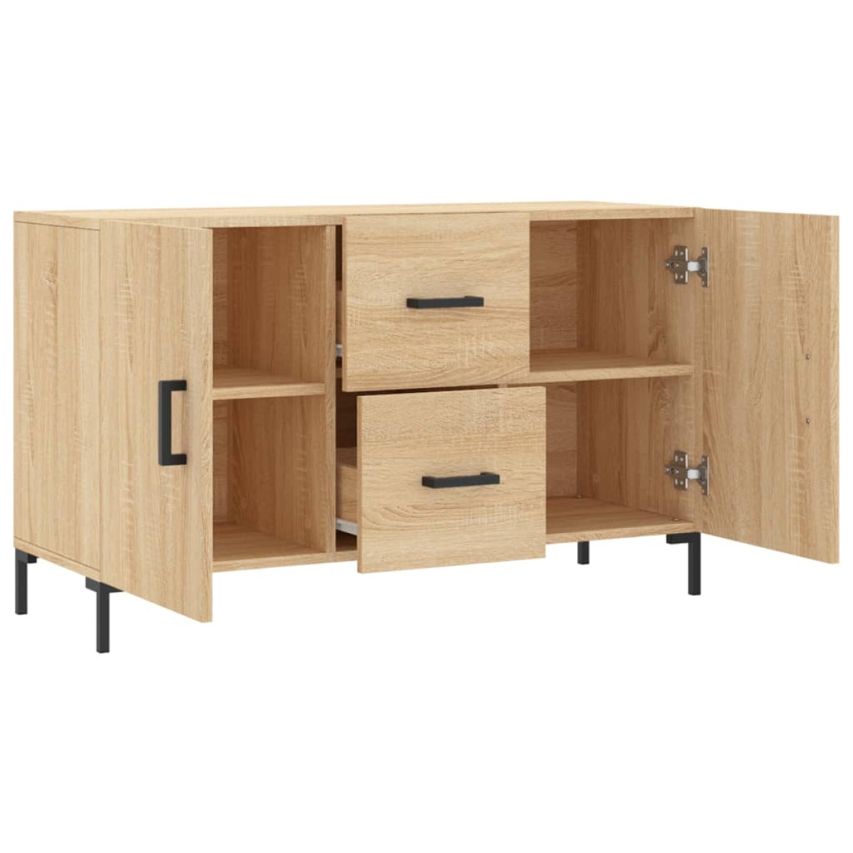vidaXL Ντουλάπι Sonoma Δρυς 100x36x60 εκ. από Επεξεργασμένο Ξύλο
