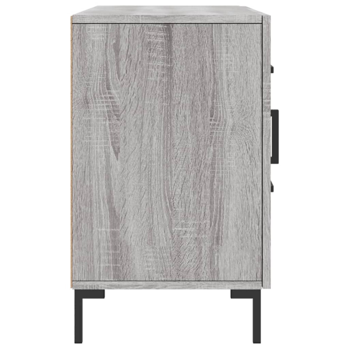vidaXL Μπουφές Γκρι Sonoma 100 x 36 x 60 εκ. από Επεξεργασμένο Ξύλο