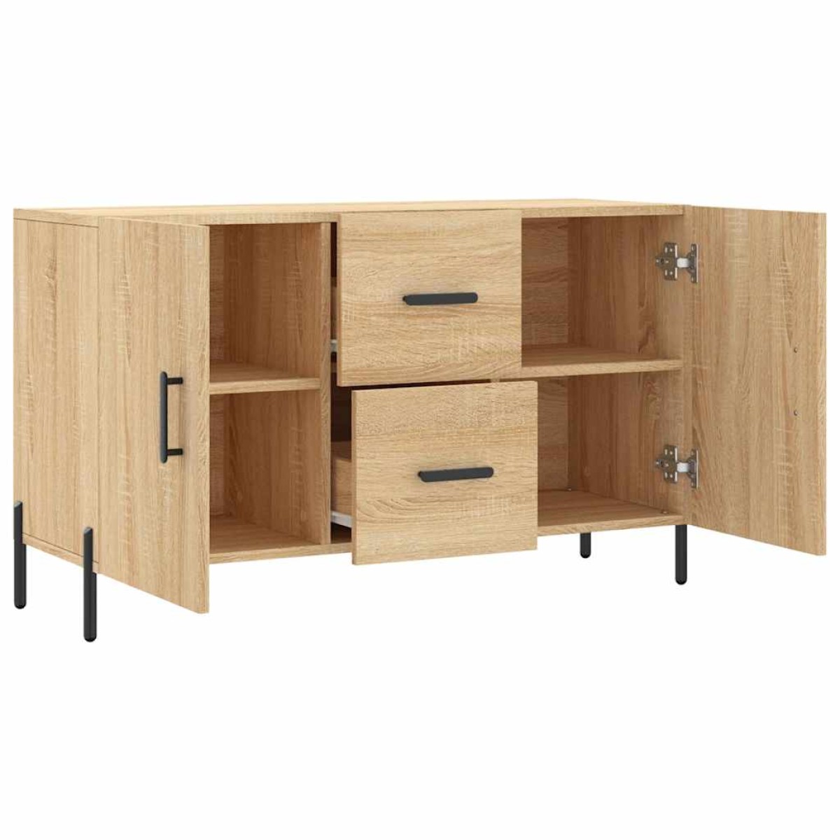 vidaXL Ντουλάπι Sonoma Δρυς 100x36x60 εκ. από Επεξεργασμένο Ξύλο