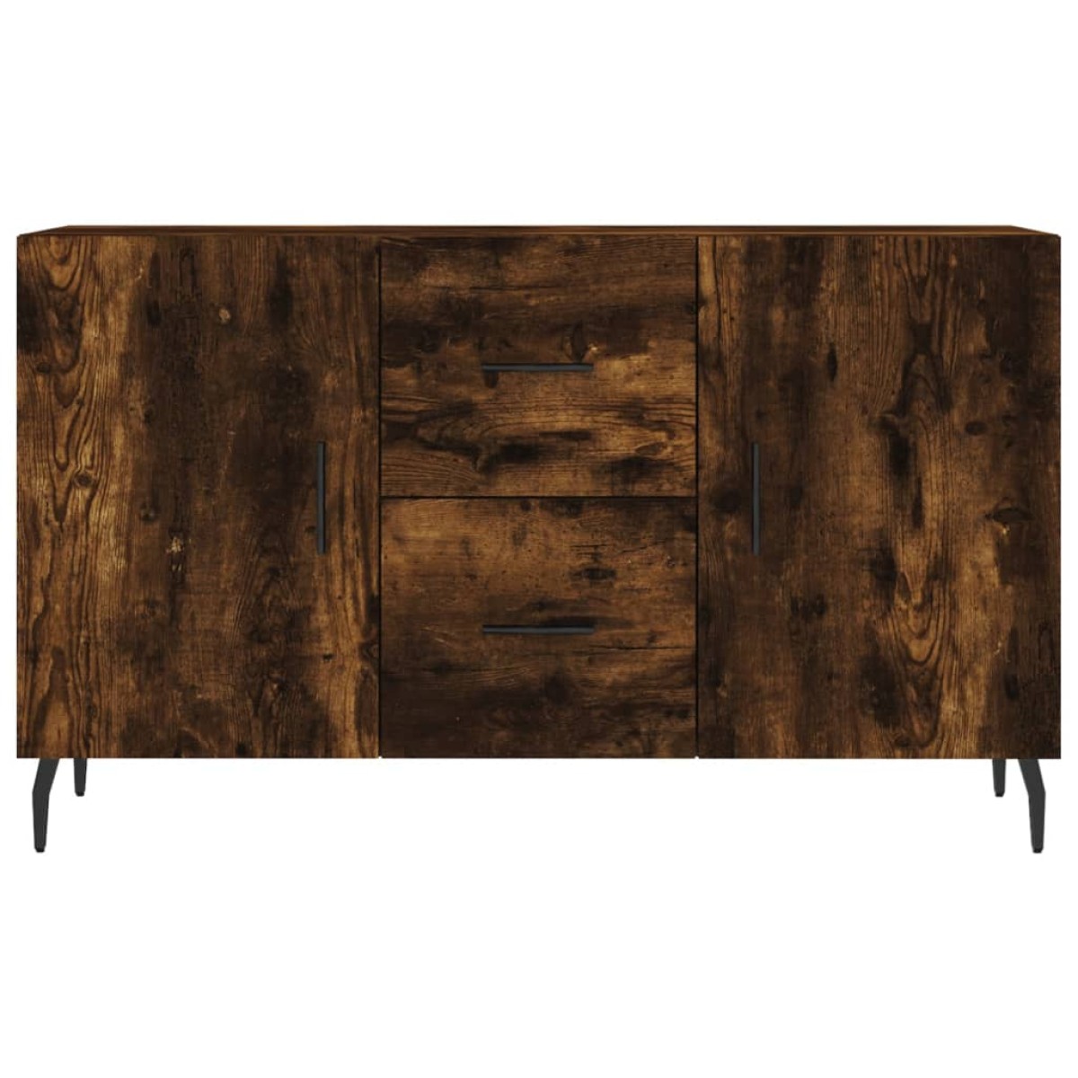 vidaXL Μπουφές Καπνιστή Δρυς 100 x 36 x 60 εκ. Επεξεργασμένο Ξύλο