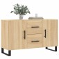 vidaXL Ντουλάπι Sonoma Δρυς 100x36x60 εκ. από Επεξεργασμένο Ξύλο