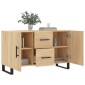vidaXL Ντουλάπι Sonoma Δρυς 100x36x60 εκ. από Επεξεργασμένο Ξύλο