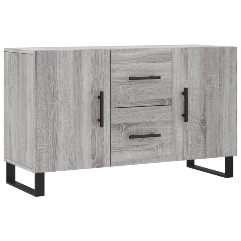 vidaXL Μπουφές Γκρι Sonoma 100 x 36 x 60 εκ. από Επεξεργασμένο Ξύλο