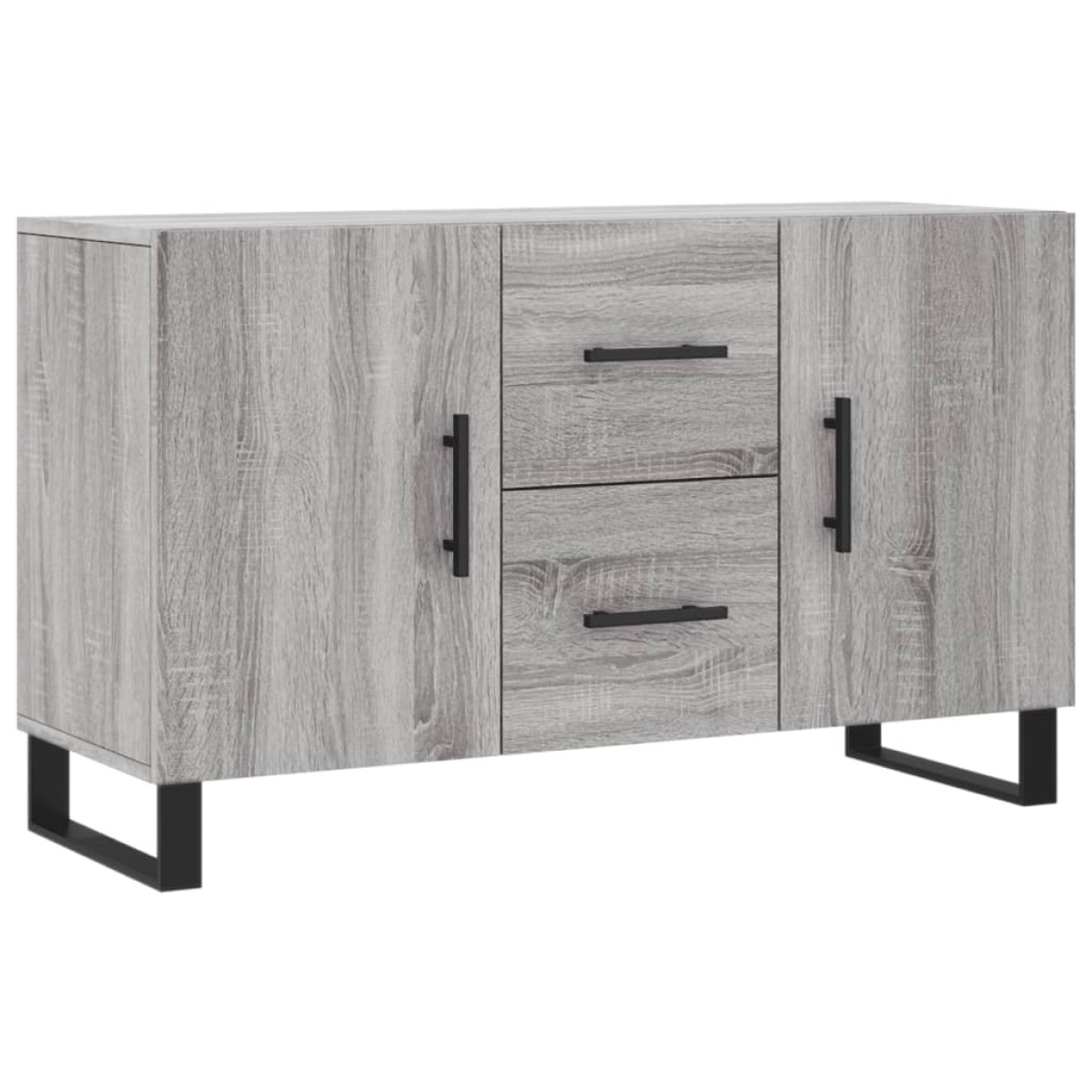 vidaXL Μπουφές Γκρι Sonoma 100 x 36 x 60 εκ. από Επεξεργασμένο Ξύλο