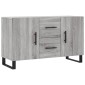 vidaXL Μπουφές Γκρι Sonoma 100 x 36 x 60 εκ. από Επεξεργασμένο Ξύλο