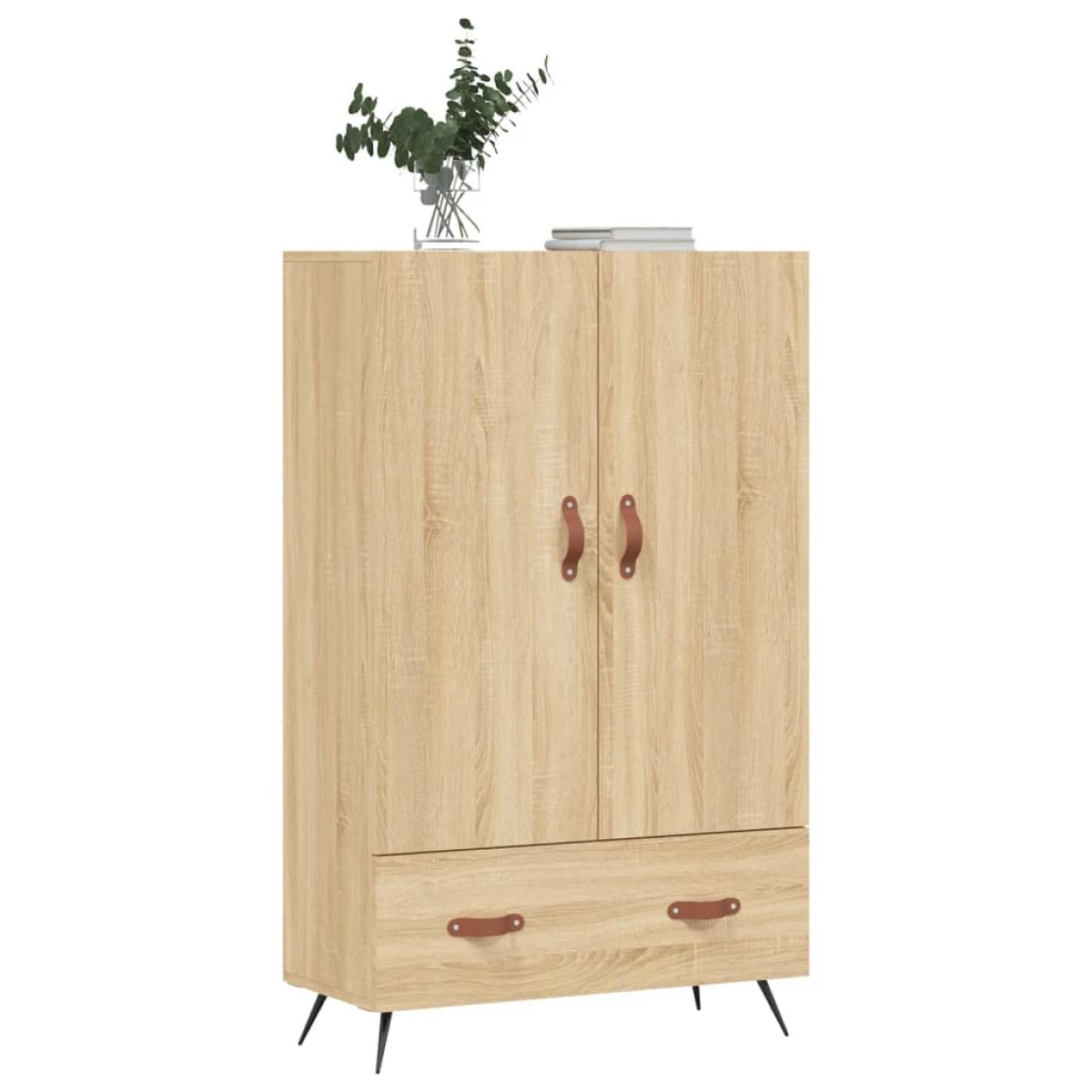 vidaXL Ντουλάπα Sonoma Δρυς 69,5 x 31 x 115 εκ. από Επεξεργασμένο Ξύλο