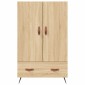 vidaXL Ντουλάπα Sonoma Δρυς 69,5 x 31 x 115 εκ. από Επεξεργασμένο Ξύλο