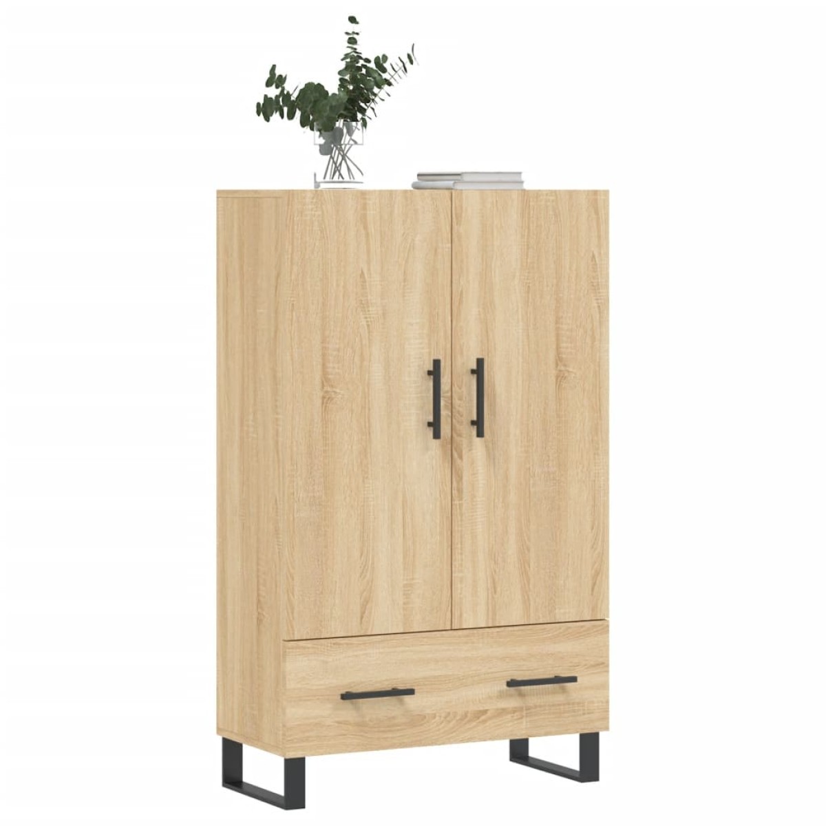 vidaXL Ντουλάπα Sonoma Δρυς 69,5 x 31 x 115 εκ. από Επεξεργασμένο Ξύλο