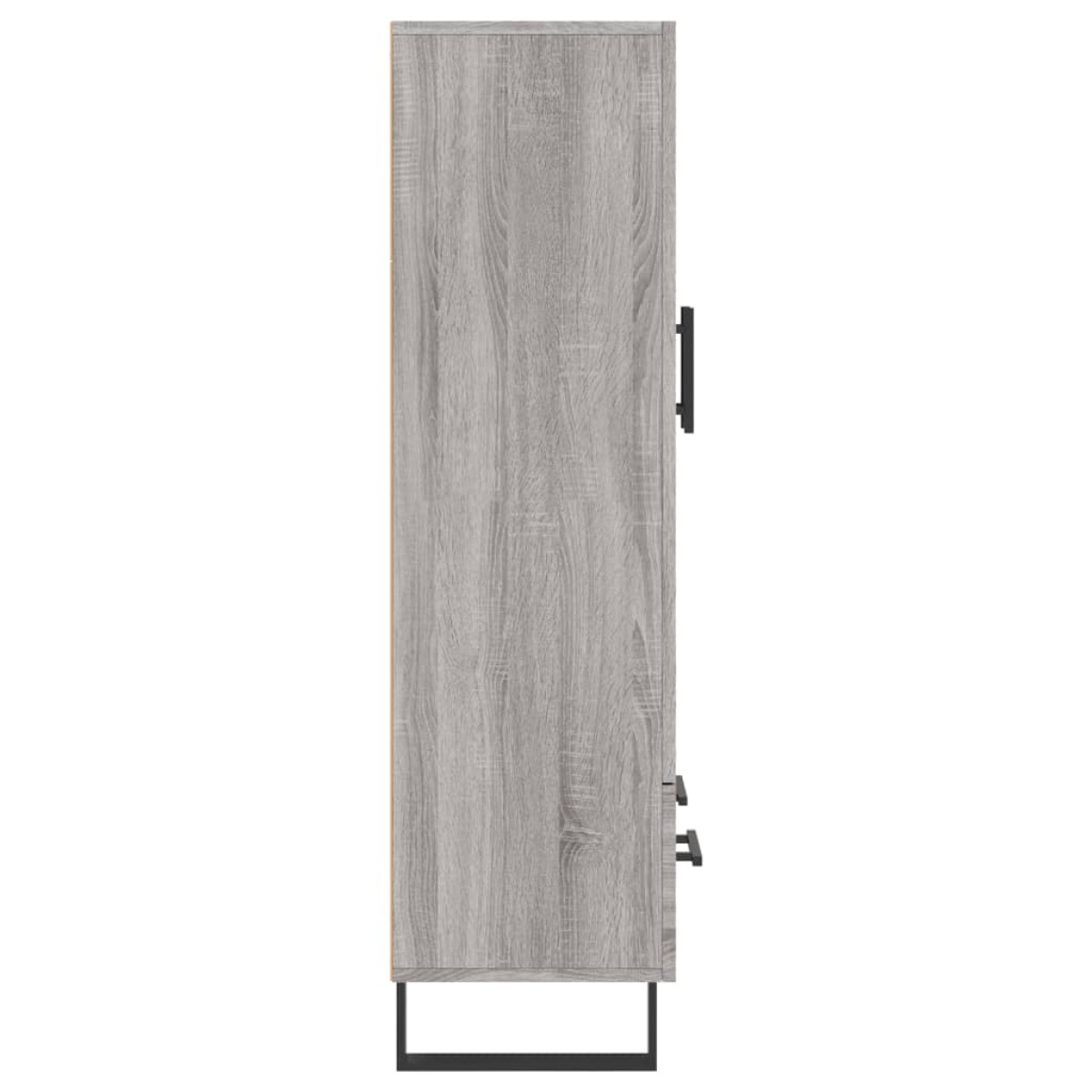 vidaXL Ντουλάπα Γκρι Sonoma 69,5 x 31 x 115 εκ. από Επεξεργασμένο Ξύλο