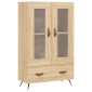 vidaXL Ντουλάπα Sonoma Δρυς 69,5 x 31 x 115 εκ. από Επεξεργασμένο Ξύλο